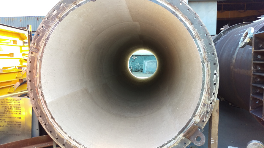 Chimney ducts for petrochemistry industry